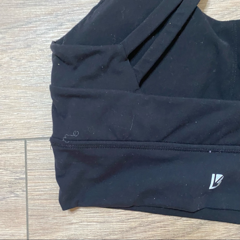 BUFF BUNNY black Rosa sports bra L - Picture 8 of 11